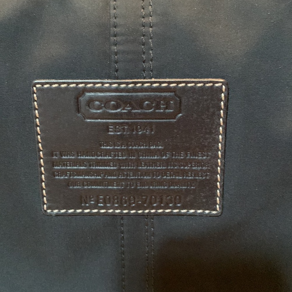 BRAND NEW NEVER USED COACH Computer Bag with zipper. - Picture 2 of 10